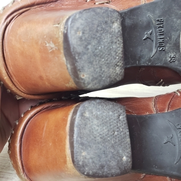 𝅺Womens Leather Pikolinos Square Toe Shoes *Flawed - Picture 10 of 12
